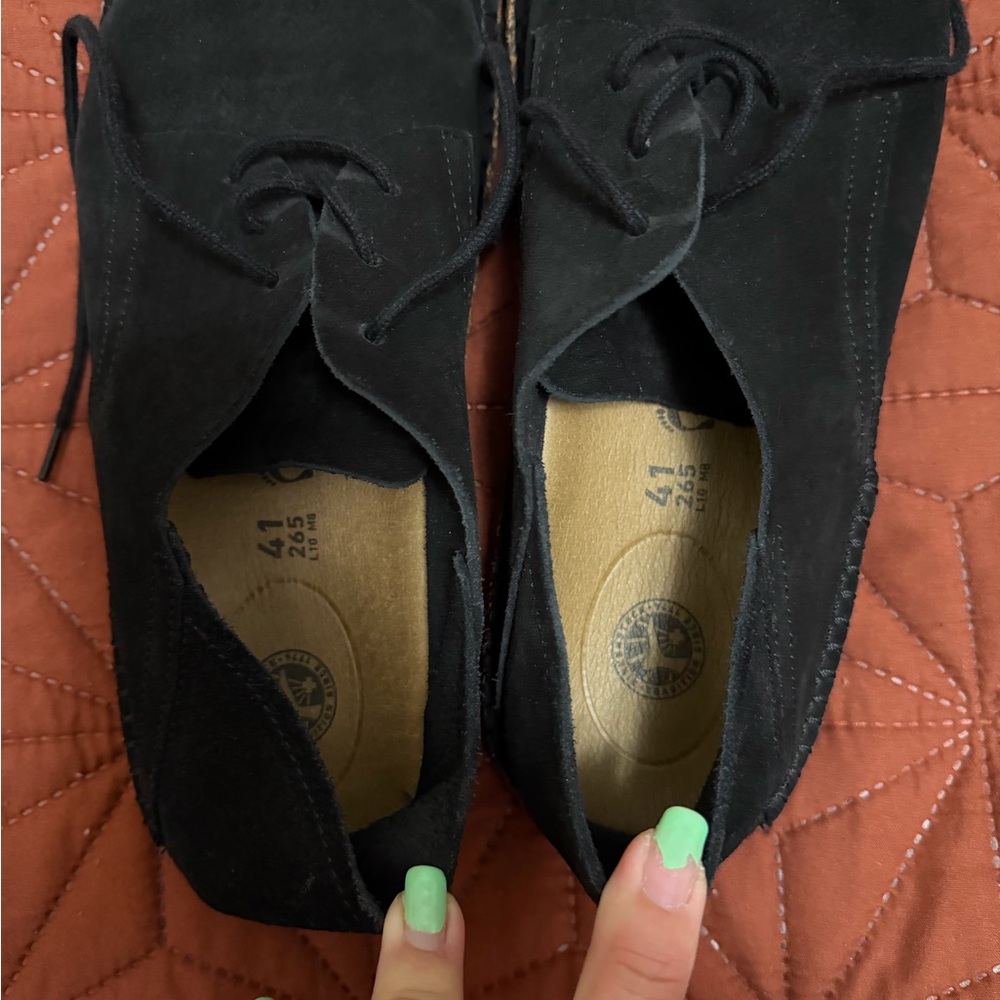 Birkenstock Men’s Black Suede Chukka Boots - Picture 4 of 4